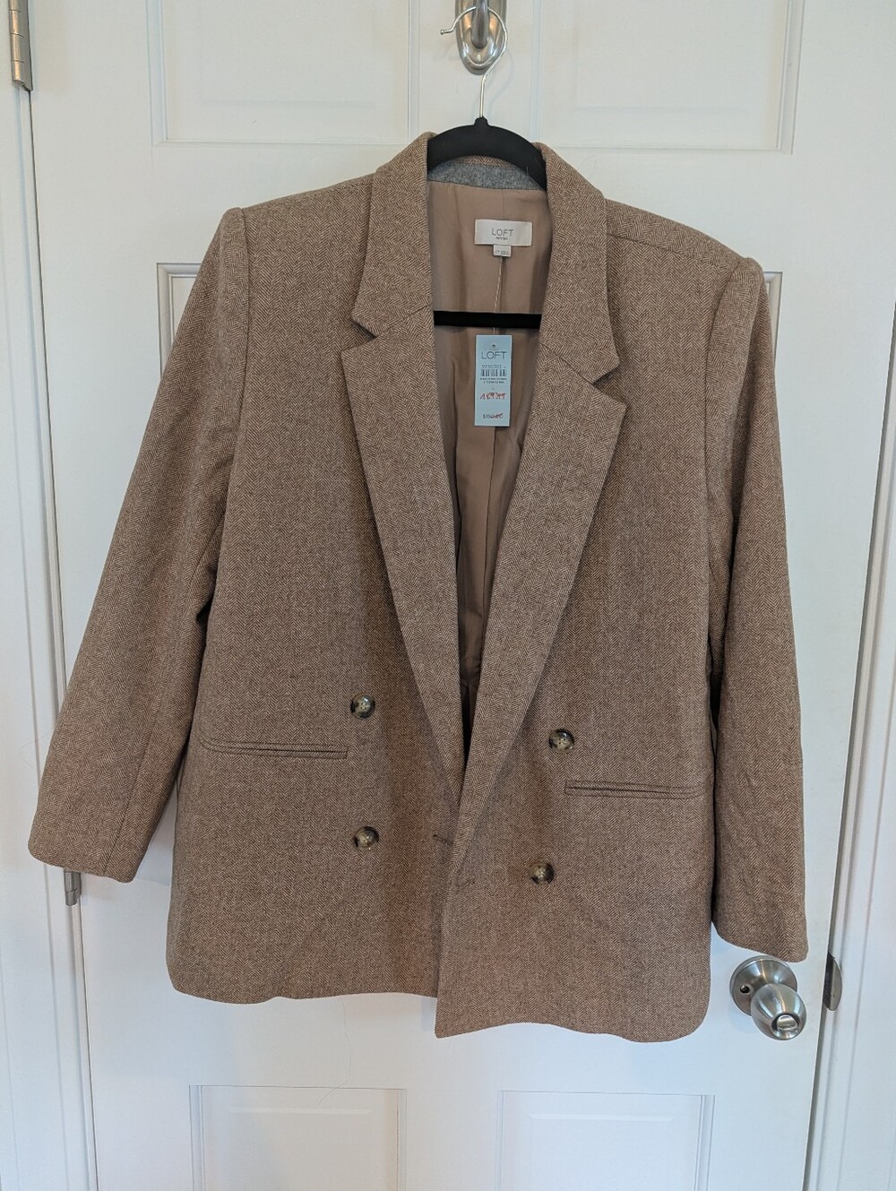 Loft Oversize Wool Blazer Sz LP NWT
